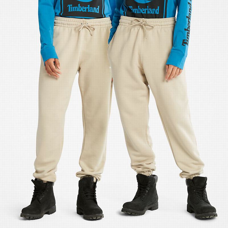 Grey Timberland Luxe Comfort Essentials Refibra Tracksuit Bottoms Joggers | 5994467