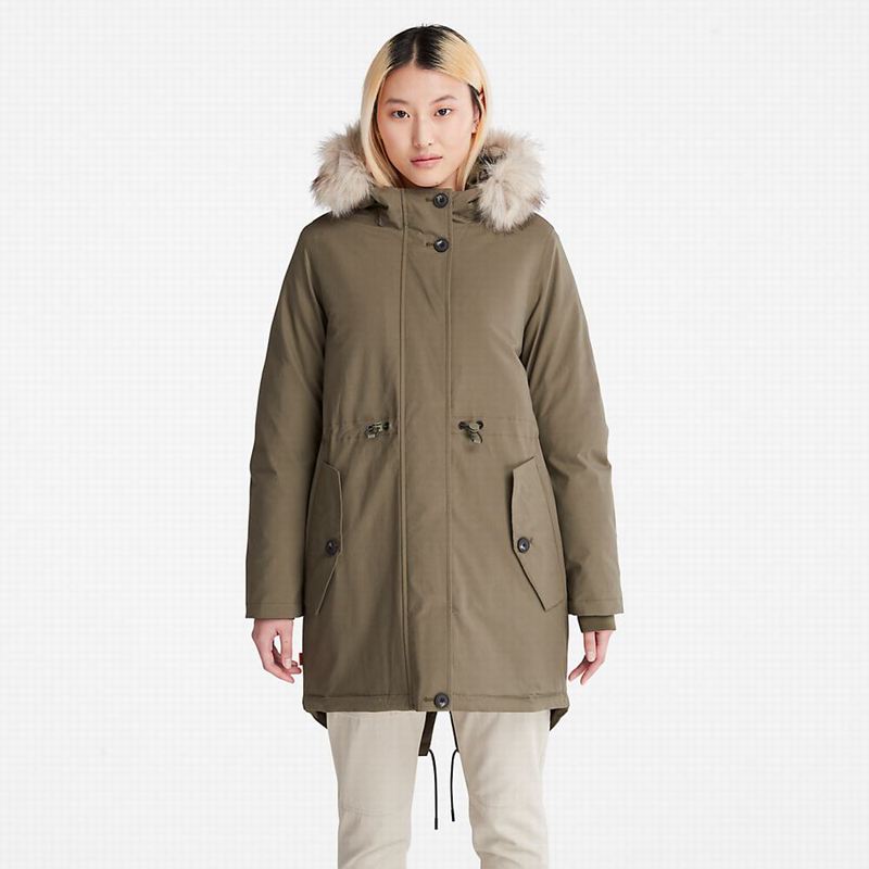 Grey Timberland Mt. Kelsey Fleece-Lined Parka | 9981863