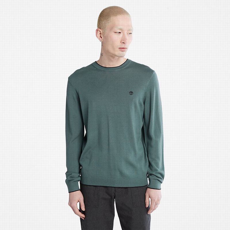 Grey Timberland Nissitissit River Merino Wool Jumpers | 46714413