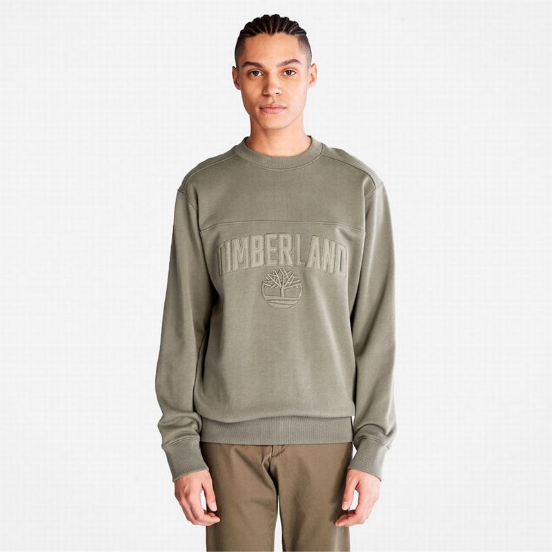 Grey Timberland Outdoor Heritage EK+ Graphic Sweatshirts | 93777197