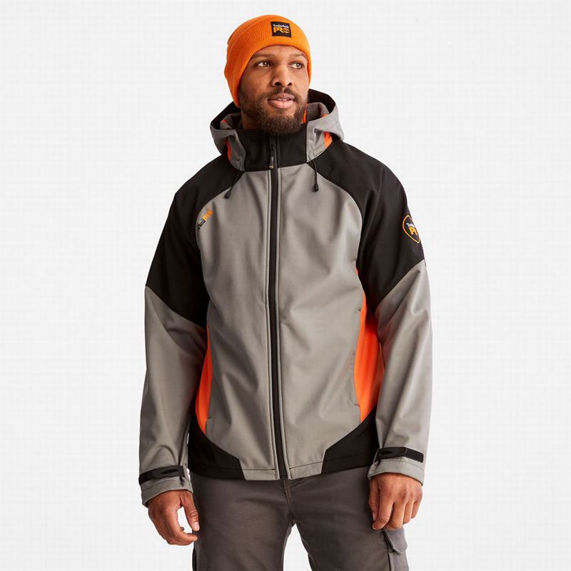 Grey Timberland PRO Dry Shift Max Work Jackets | 33233234
