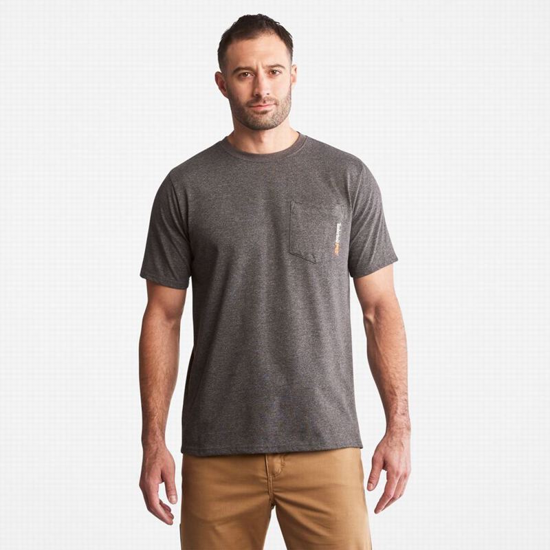 Grey Timberland Paint Pride T-Shirts | 22622065