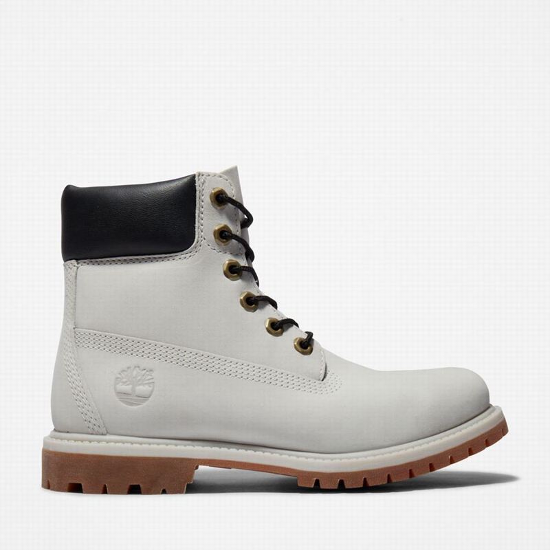 Grey Timberland Premium 6-Inch Waterproof Boots | 96841445