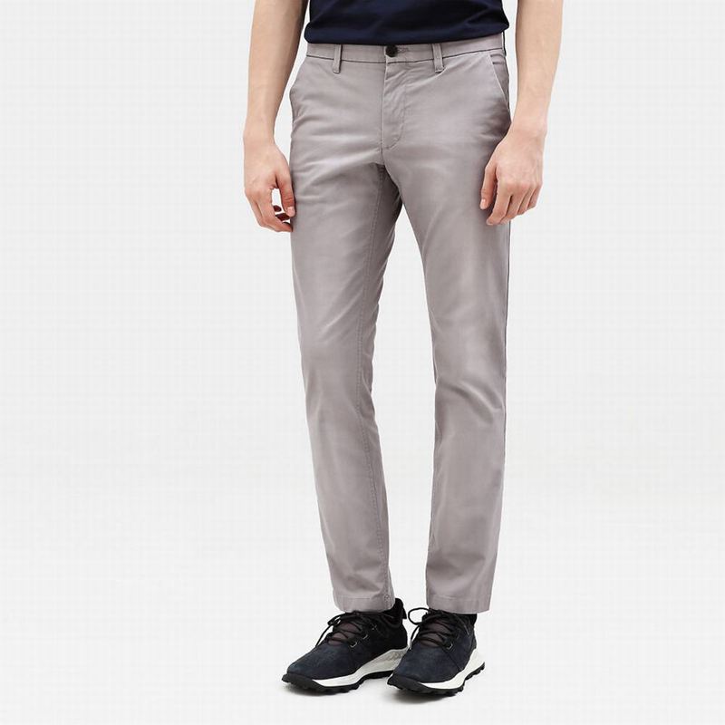 Grey Timberland Sargent Lake Slim-Fit Chino Pants | 48245766