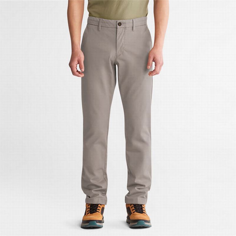 Grey Timberland Sargent Lake Stretch Chino Pants | 68881126