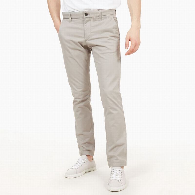 Grey Timberland Sargent Lake Twill Chino Pants | 49204080