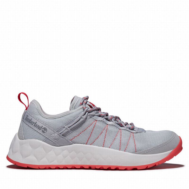 Grey Timberland Solar Wave Low Sneakers | 31032590