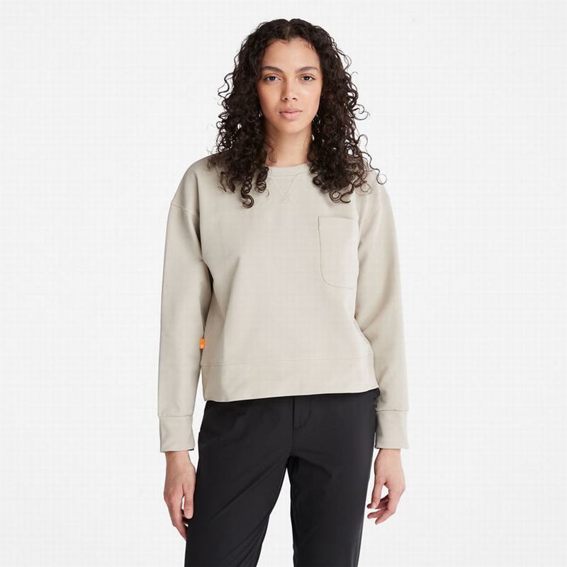 Grey Timberland Timberloop Hybrid Sweatshirts | 72754968