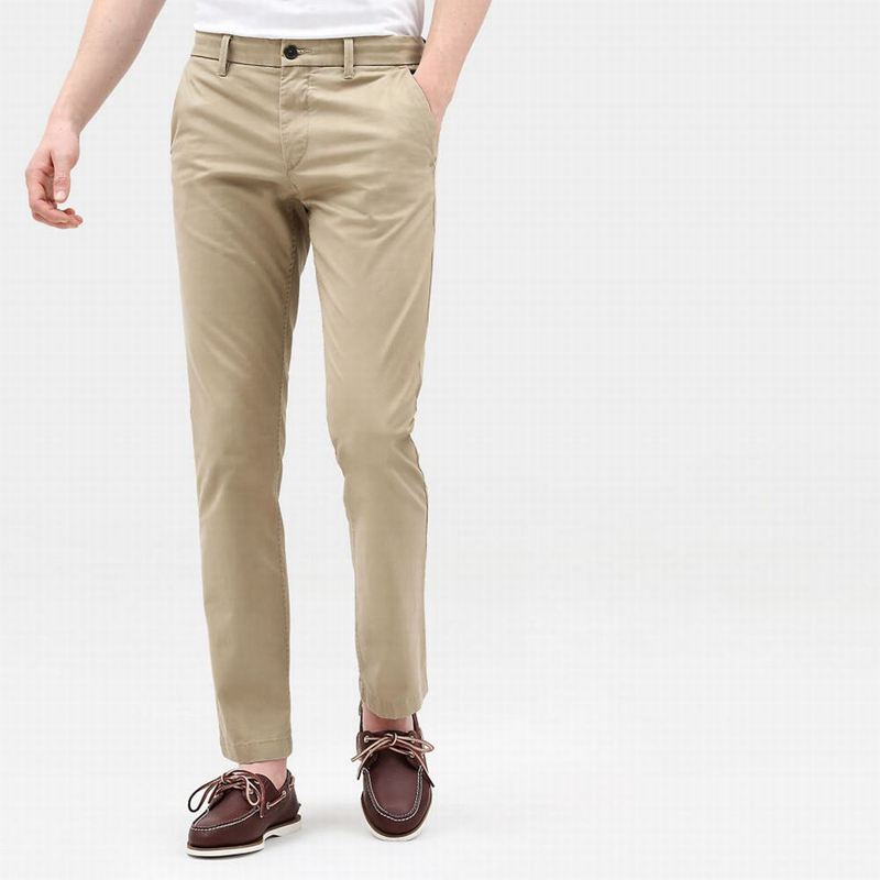 Khaki Timberland Sargent Lake Slim-Fit Chino Pants | 51725300