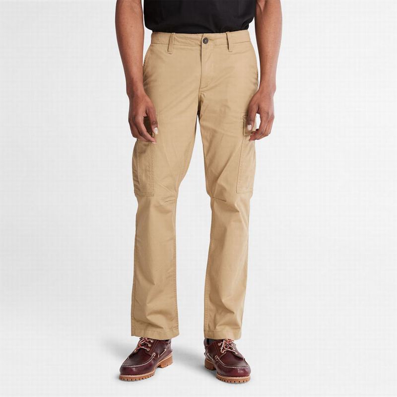 Khaki Timberland Squam Lake Cargo Pants | 4601138