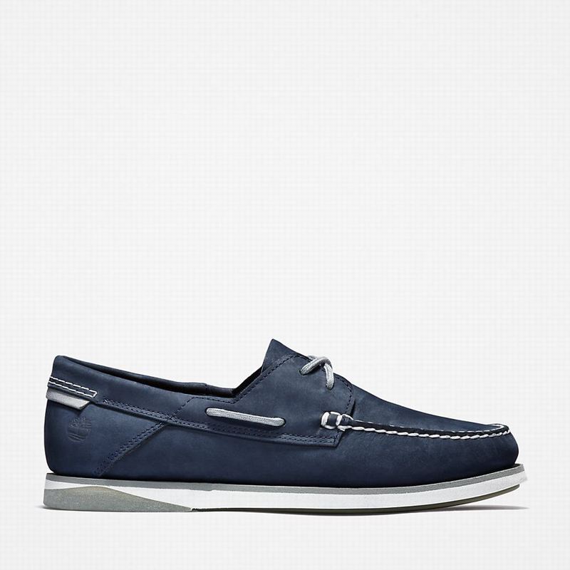 Navy Timberland Atlantis Break Boat Shoes | 92488850