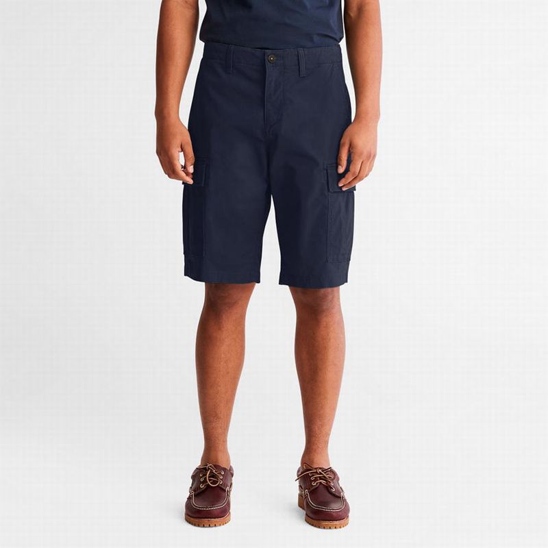 Navy Timberland Cargo Shorts | 39043132