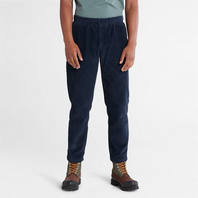 Navy Timberland Corduroy Pants | 71772378