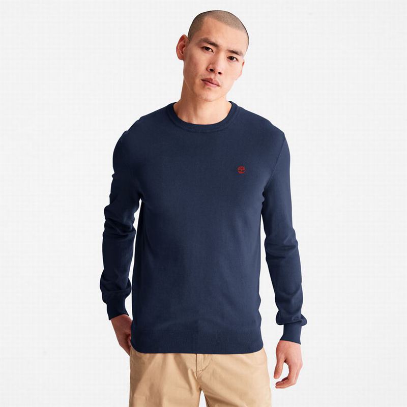 Navy Timberland EK+ Lightweight Jumpers | 46657222