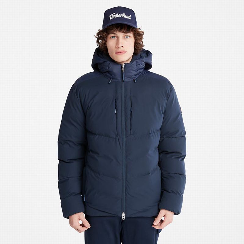 Navy Timberland Fleece Overshirt Winter Jackets | 15908258