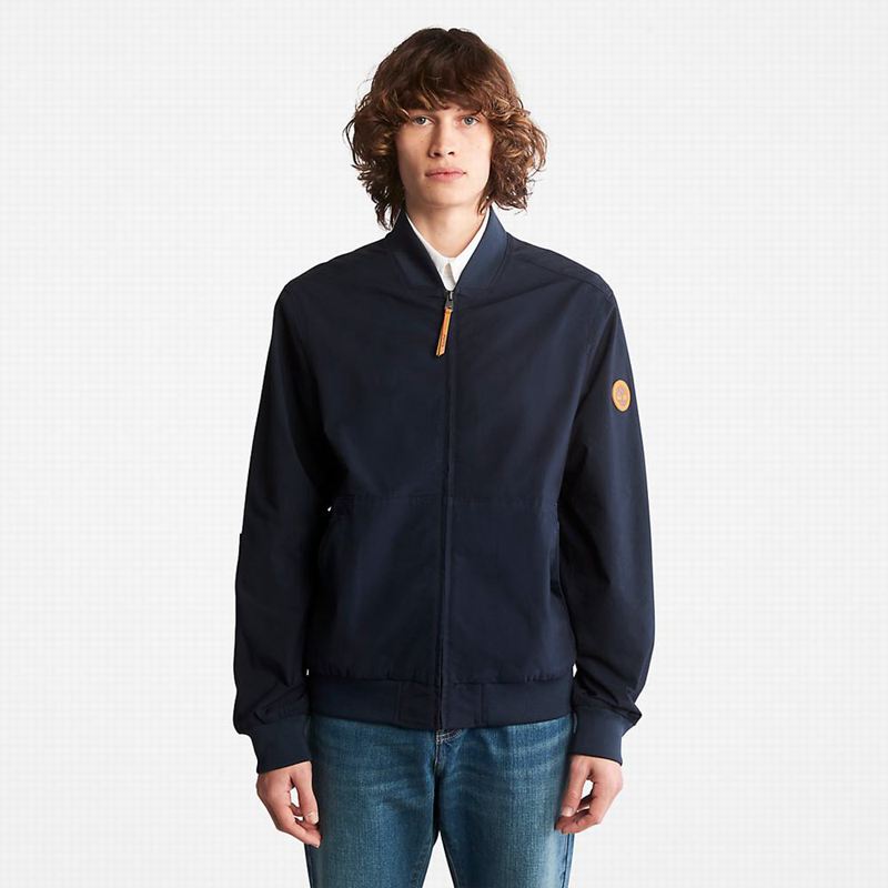 Navy Timberland Mount Kelsey Field Jackets | 44997376