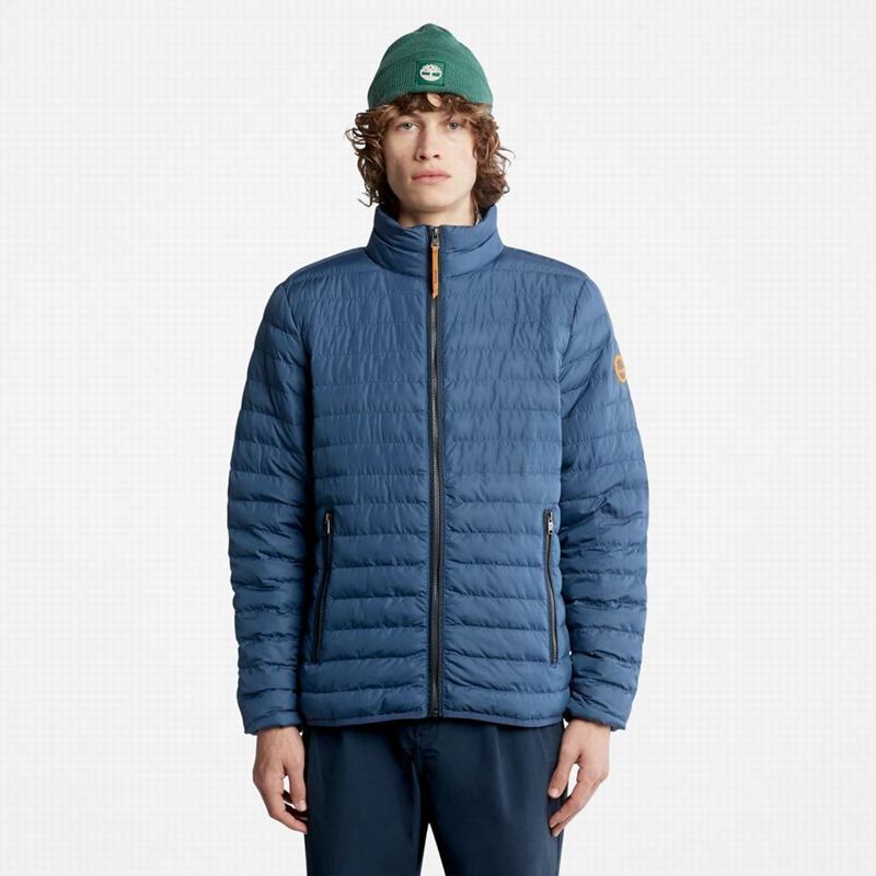 Navy Timberland Mount Lafayette Sailor Bomber Jackets | 9423431