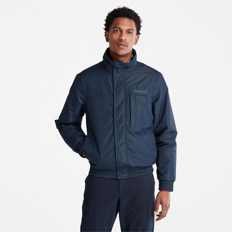Navy Timberland Mount Redington Bomber Jackets | 20487940