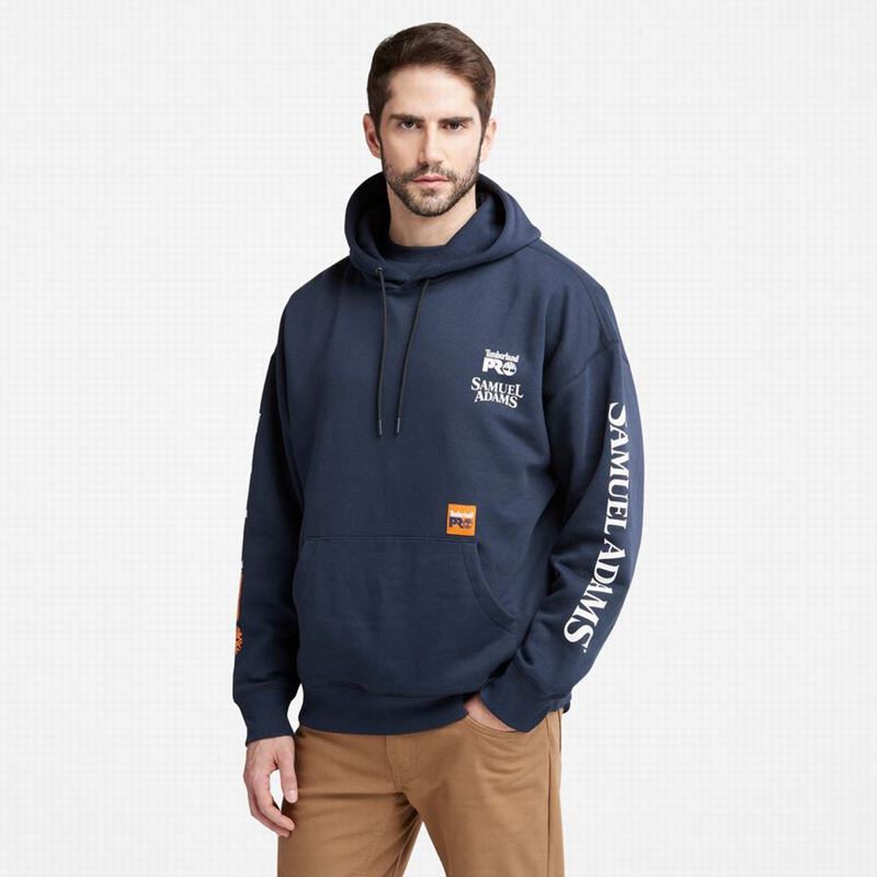 Navy Timberland PRO Beerproof Hoodie | 8358564