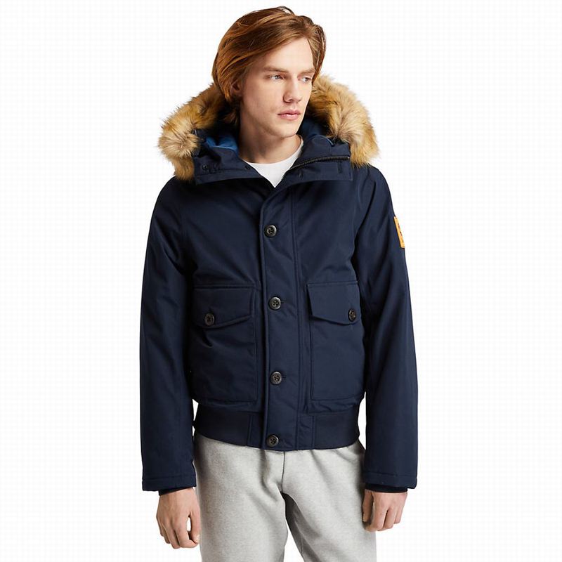 Navy Timberland Scar Ridge DryVent Snorkel Jackets | 99869788