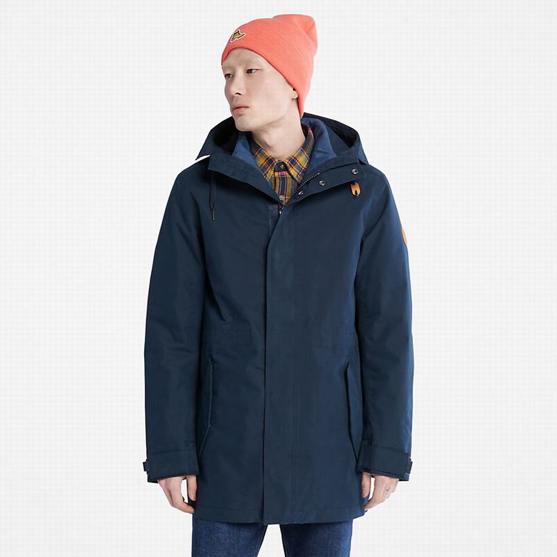 Navy Timberland Snowdon Peak 3-in-1 Waterproof Parka | 74299929