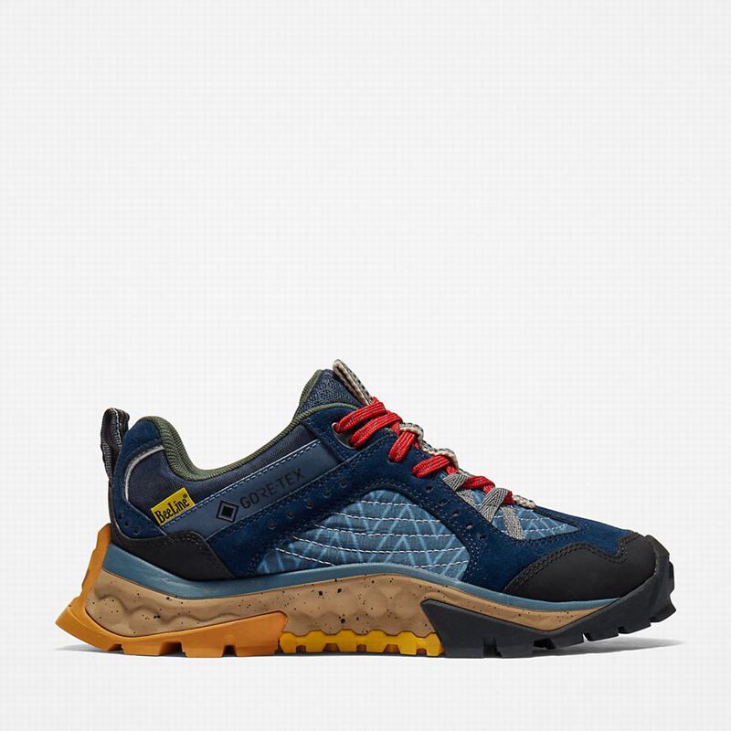 Navy Timberland Solar Ridge Hiking Shoes | 79716552