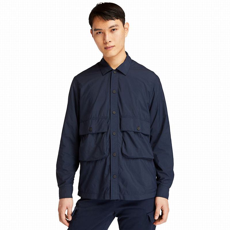 Navy Timberland Solid Jackets | 19152543