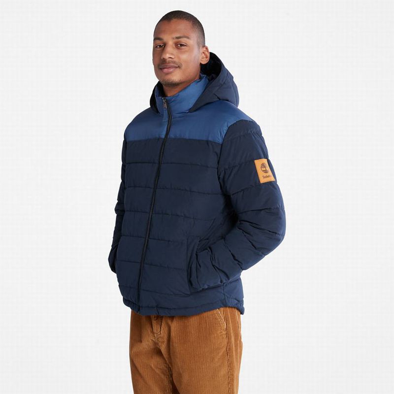 Navy Timberland South Twin Jackets | 95462482