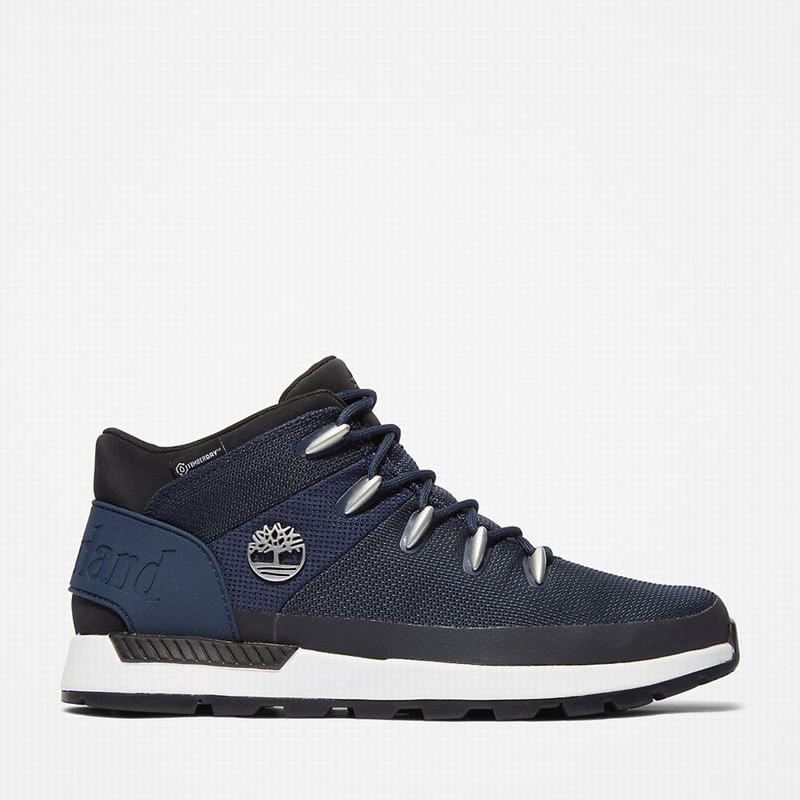 Navy Timberland Sprint Trekker Chukka Boots | 36334446