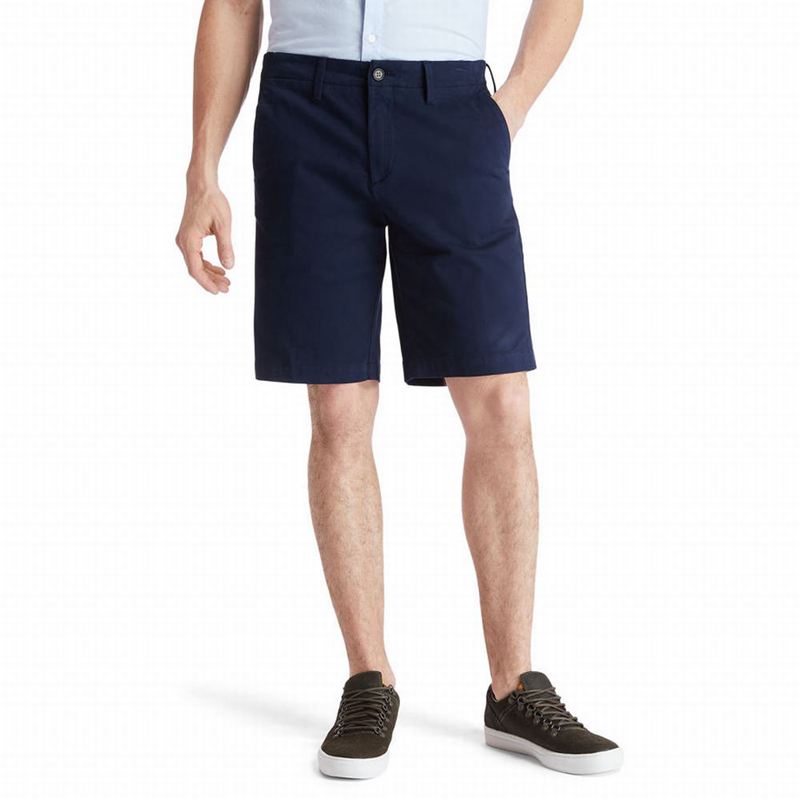 Navy Timberland Squam Lake Chino Shorts | 20408503