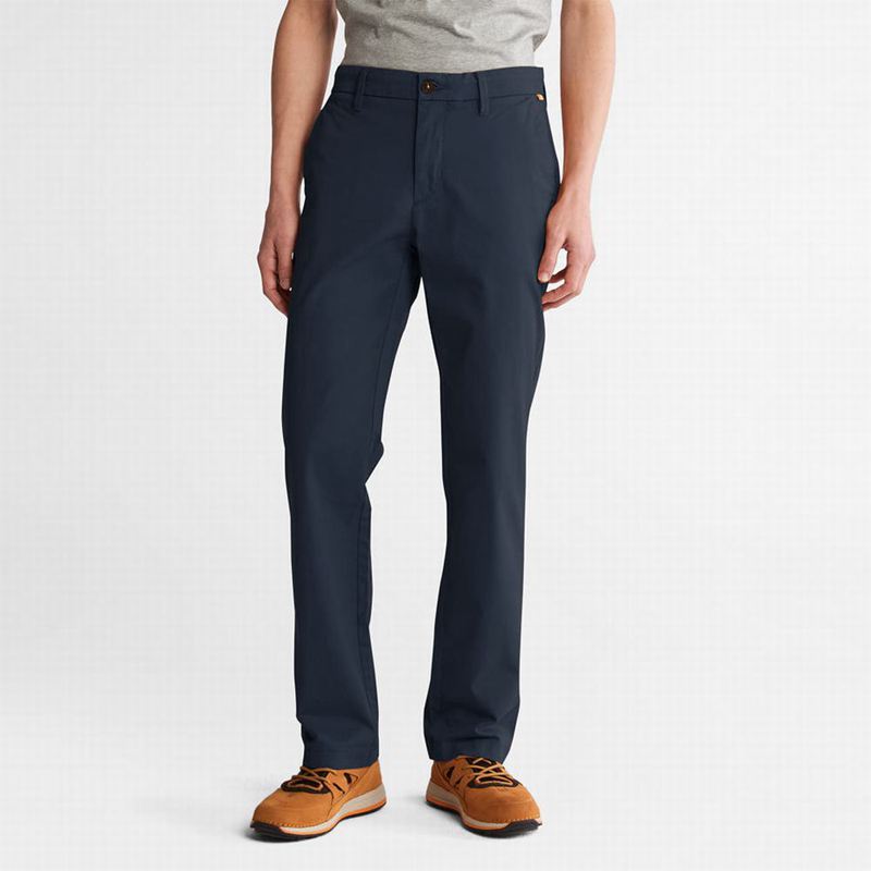Navy Timberland Squam Lake Twill Chino Pants | 16659696