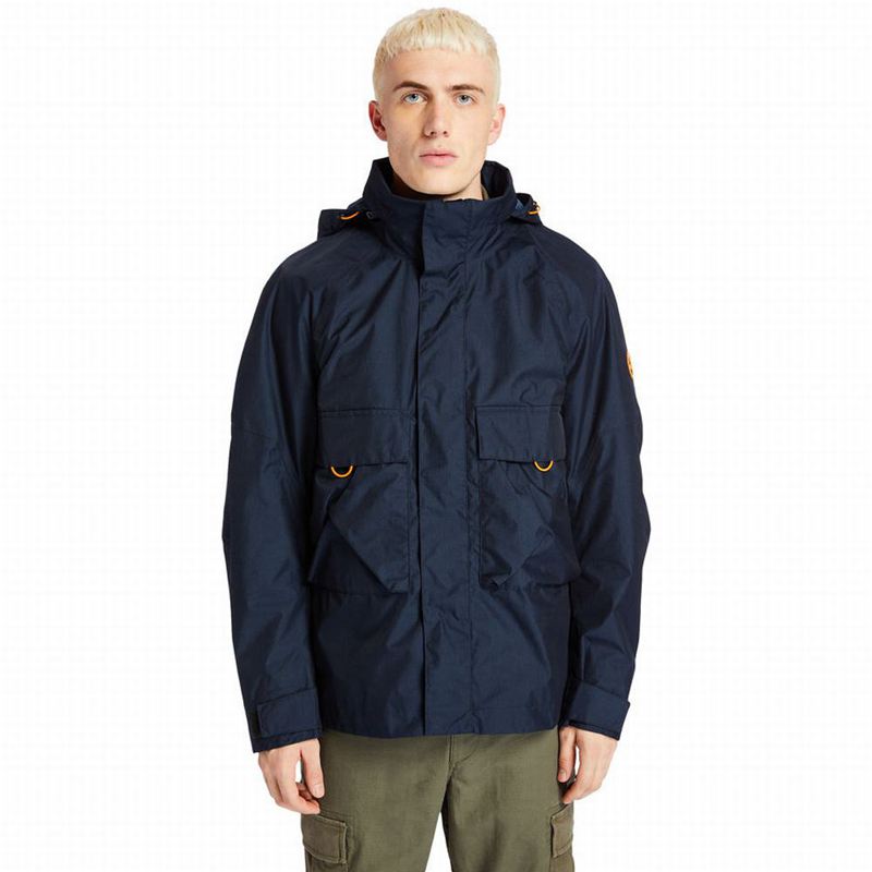 Navy Timberland Welch Mountain Waterproof Jackets | 80171102