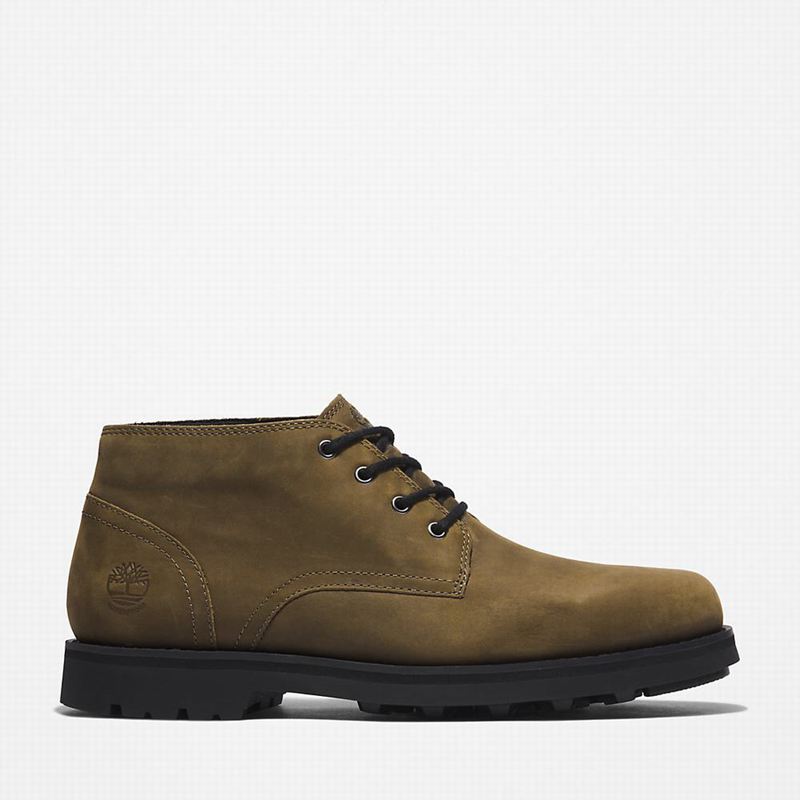 Olive Timberland Alden Brook Waterproof Chukka Boots | 97627866