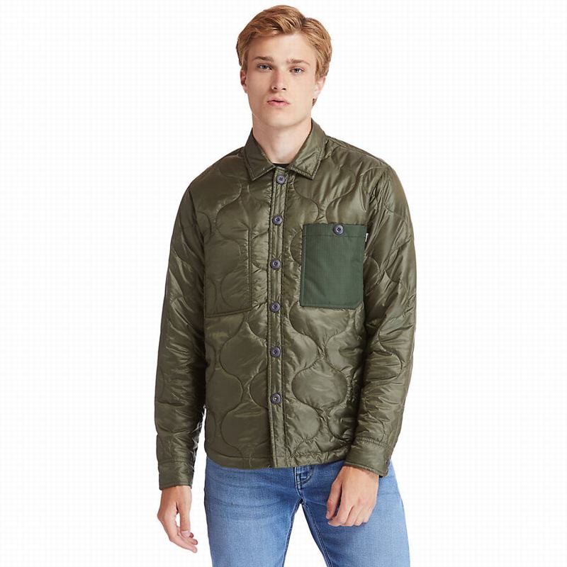 Olive Timberland Benton Water-Resistant Shell Jackets | 95833951