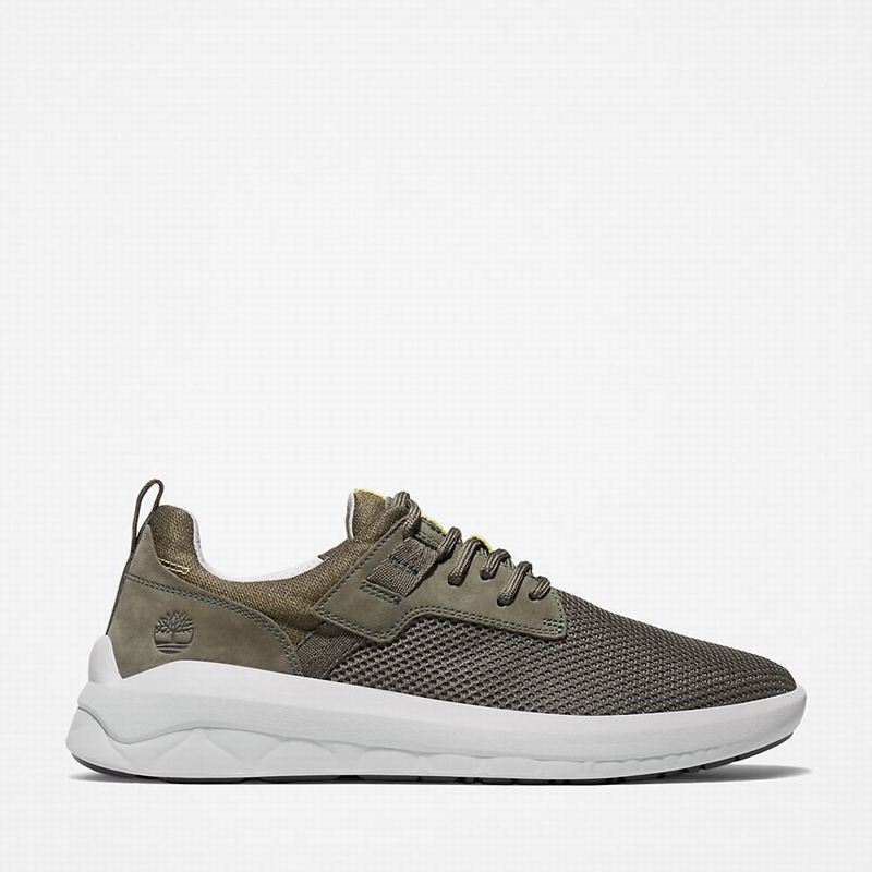 Olive Timberland Bradstreet Ultra Knit Sneakers | 88804553