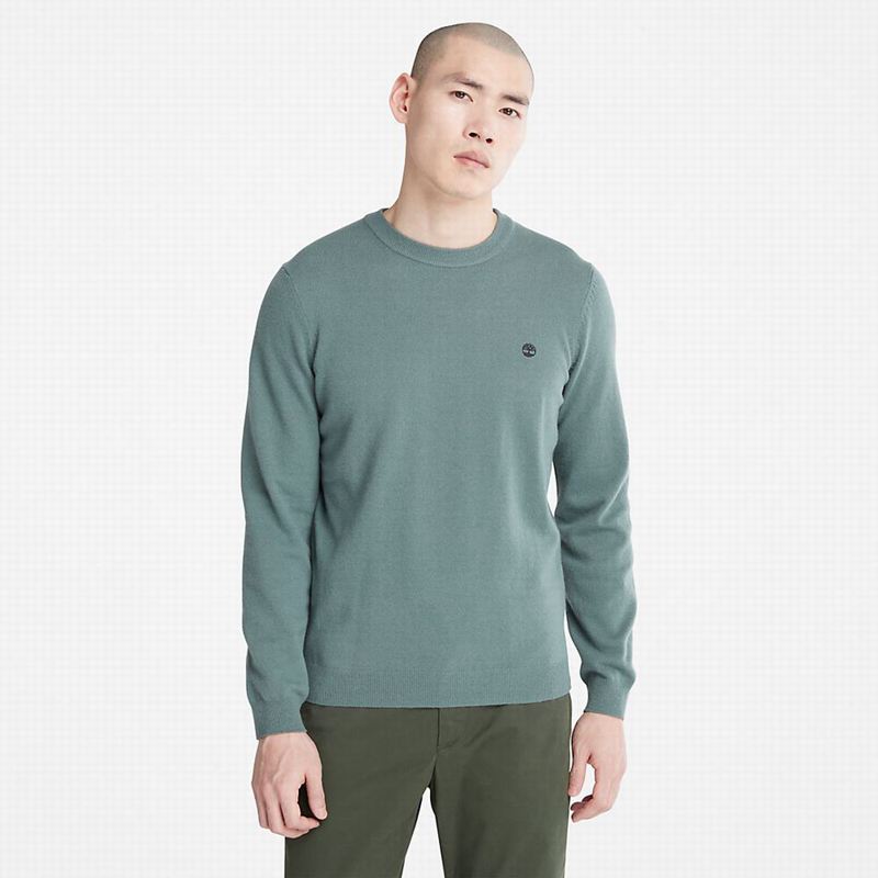 Olive Timberland Cohas Brook Merino Jumpers | 7993403