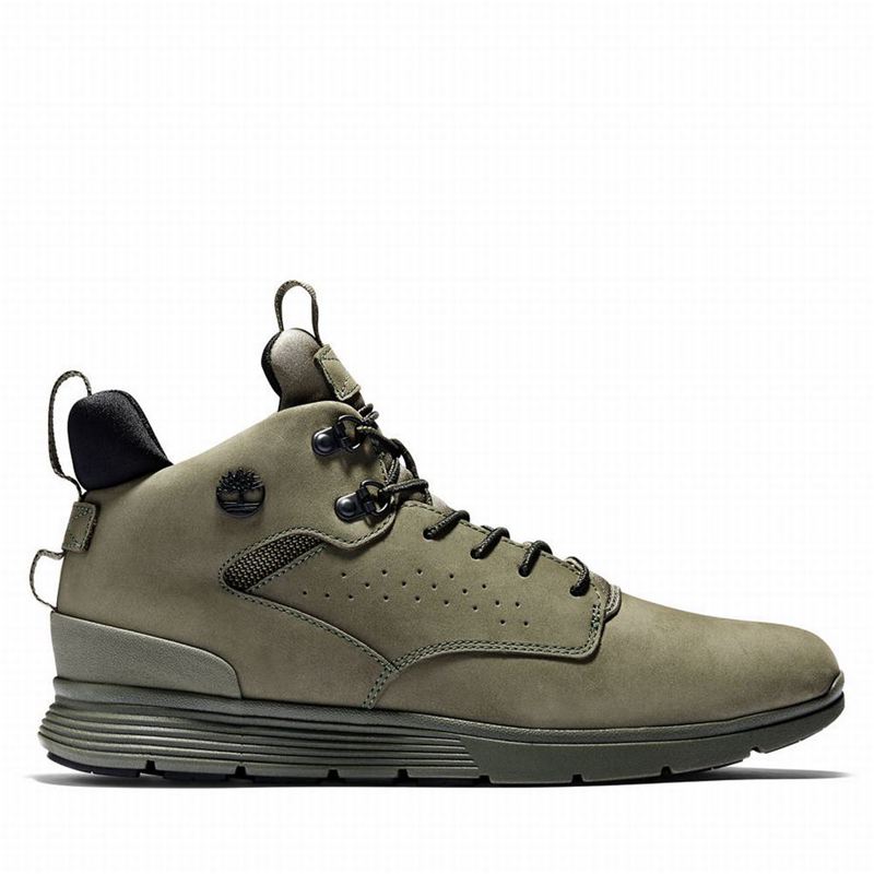 Olive Timberland Killington Mid Hiking Shoes | 12473042