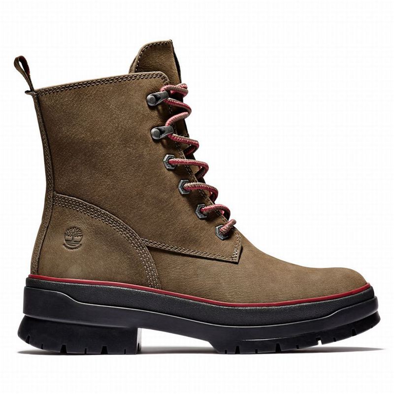 Olive Timberland Malynn EK+ Mid Lace-Up Boots | 5703649