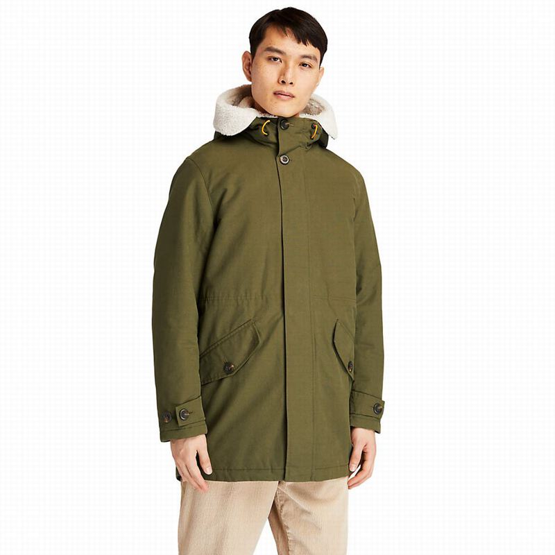 Olive Timberland Mount Kelsey Fishtail Parka | 12545985