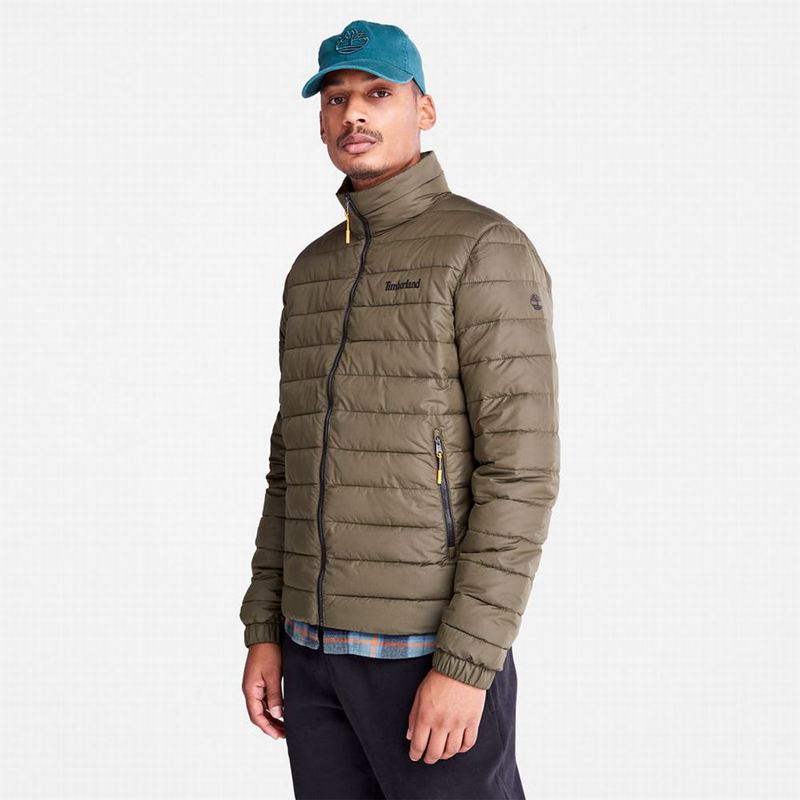 Olive Timberland Mount Lafayette Bomber Jackets | 27072209