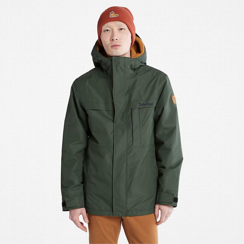 Olive Timberland Mount Redington Waterproof Jackets | 26013123