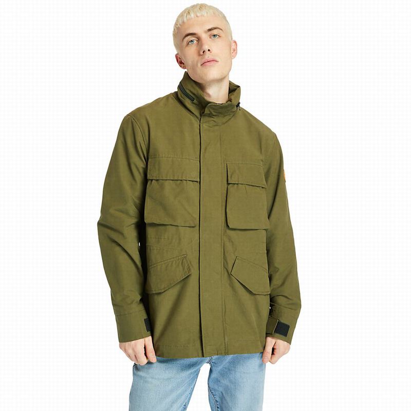 Olive Timberland Mt. Washington Insulated Jackets | 15896302
