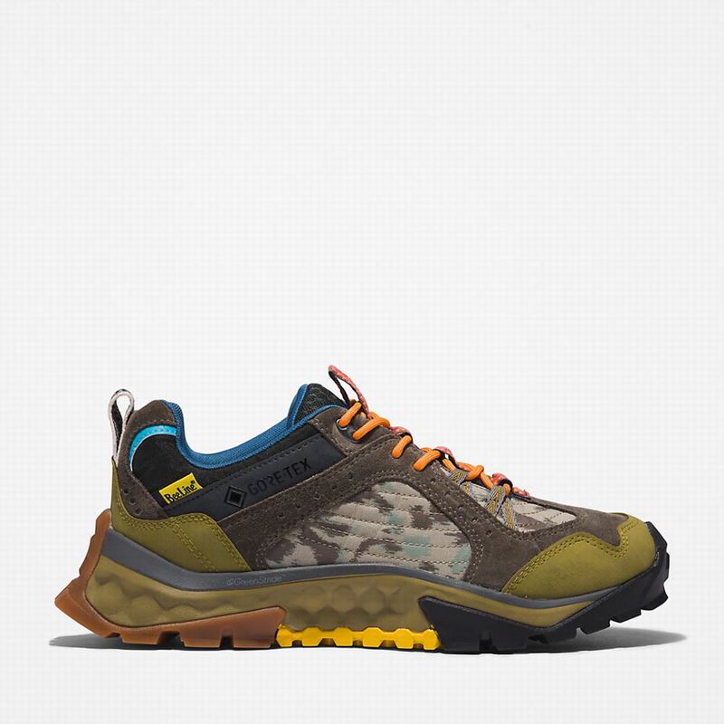 Olive Timberland Solar Ridge Hiking Shoes | 64530143