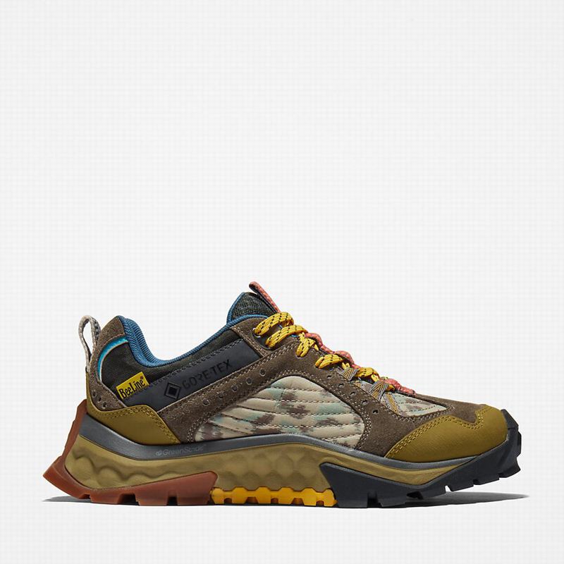 Olive Timberland Solar Ridge Hiking Shoes | 71796330