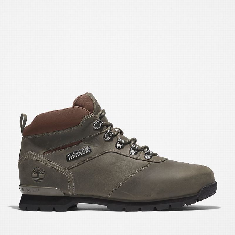 Olive Timberland Splitrock Hiking Boots | 7667827