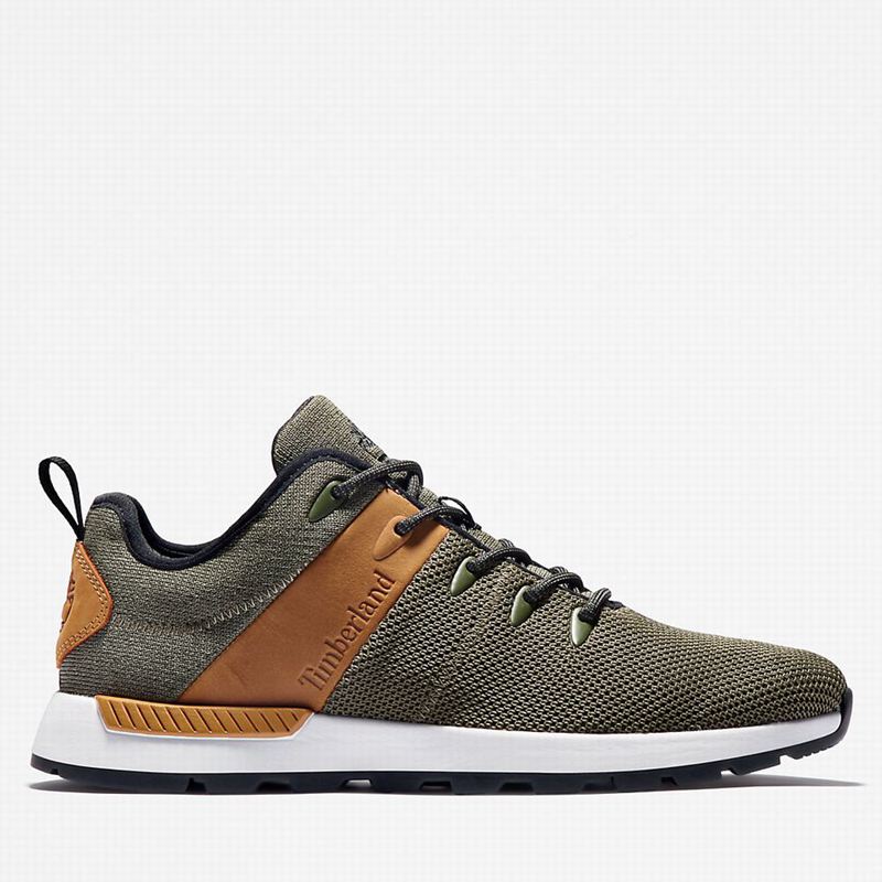 Olive Timberland Sprint Trekker Sneakers | 14332518