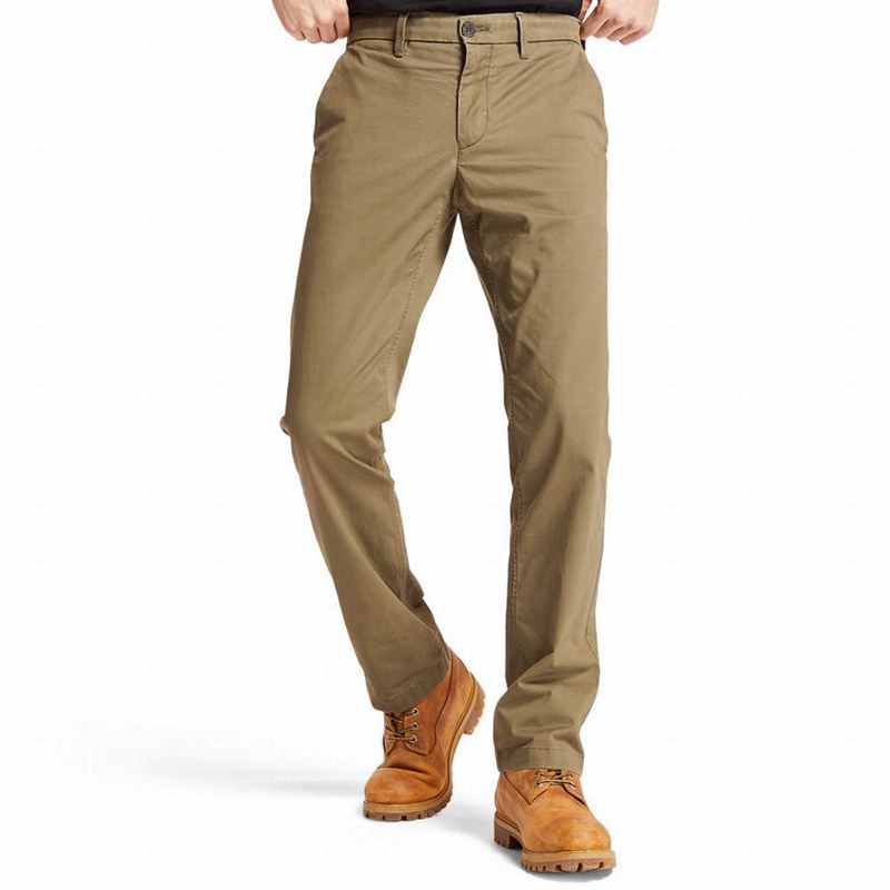 Olive Timberland Squam Lake Twill Chino Pants | 79333793