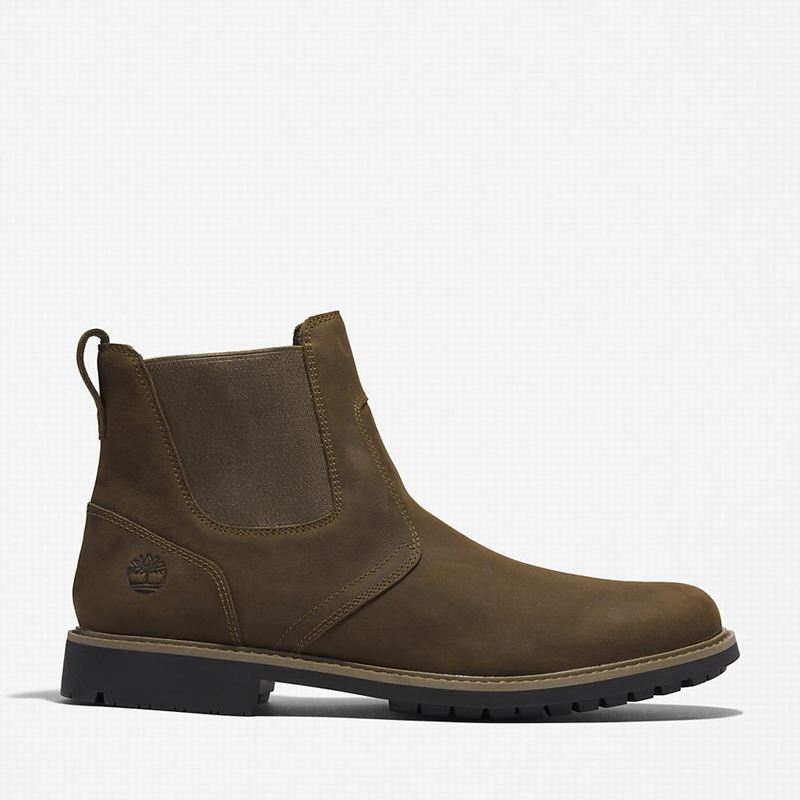 Olive Timberland Stormbucks Chelsea Boots | 51419657