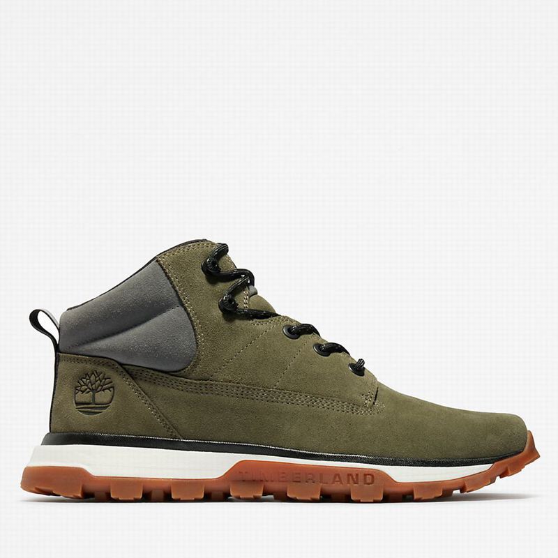 Olive Timberland Treeline Chukka Boots | 16149457