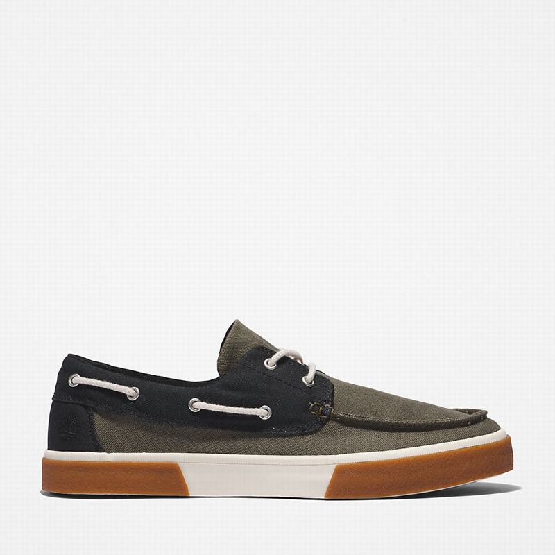 Olive Timberland Union Wharf 2.0 EK+ Boat Shoes | 3685190